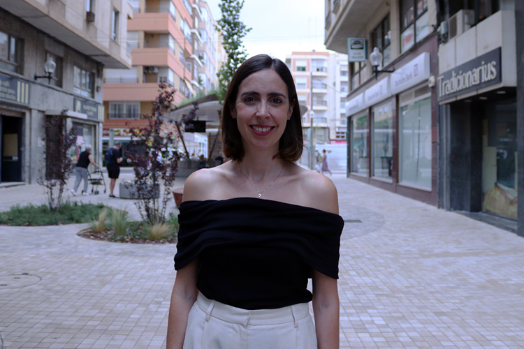 La portaveu del grup municipal de Compromís per Elx, Esther Díez