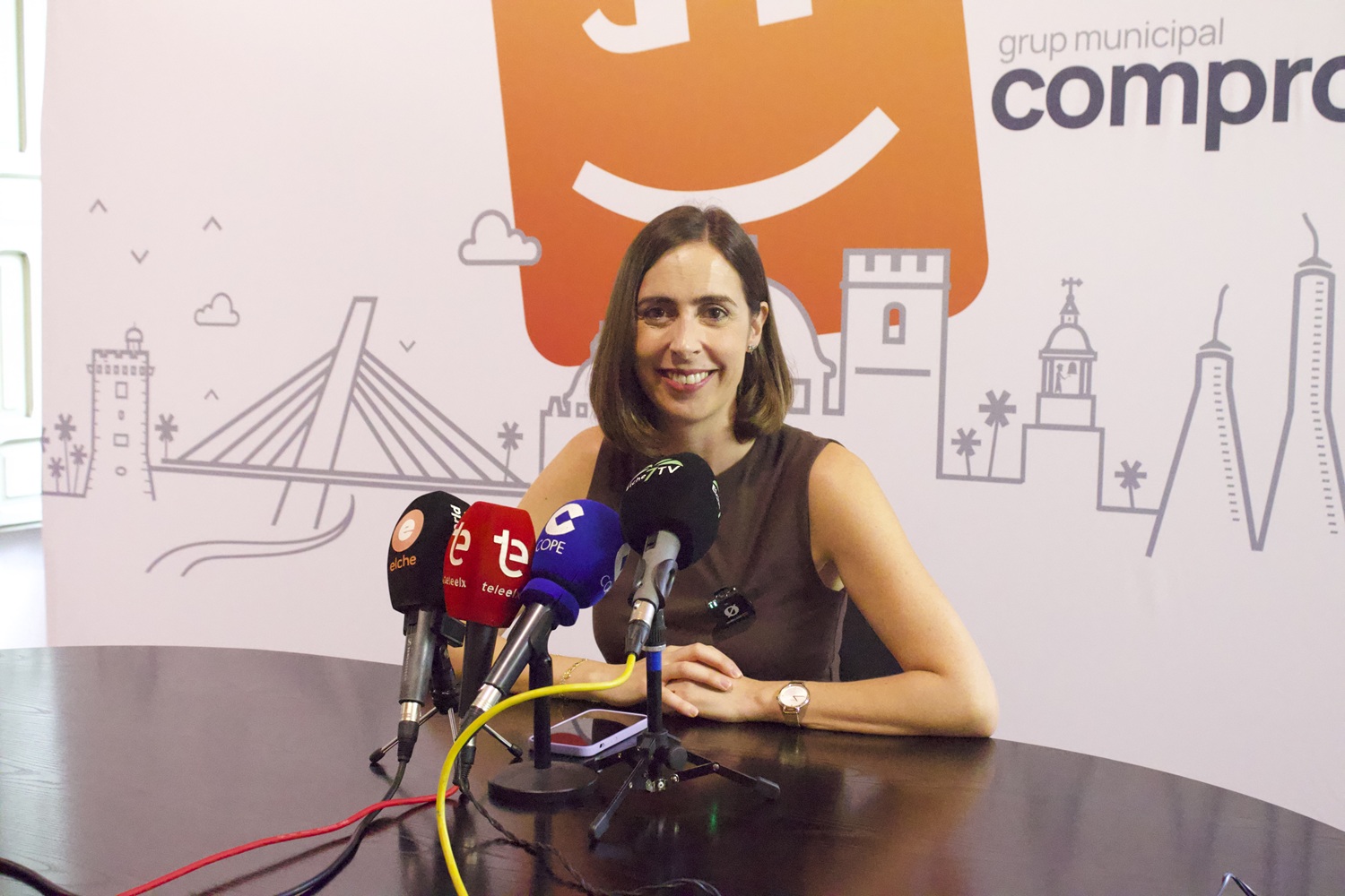 La portaveu del grup municipal Compromís, Esther Díez.
