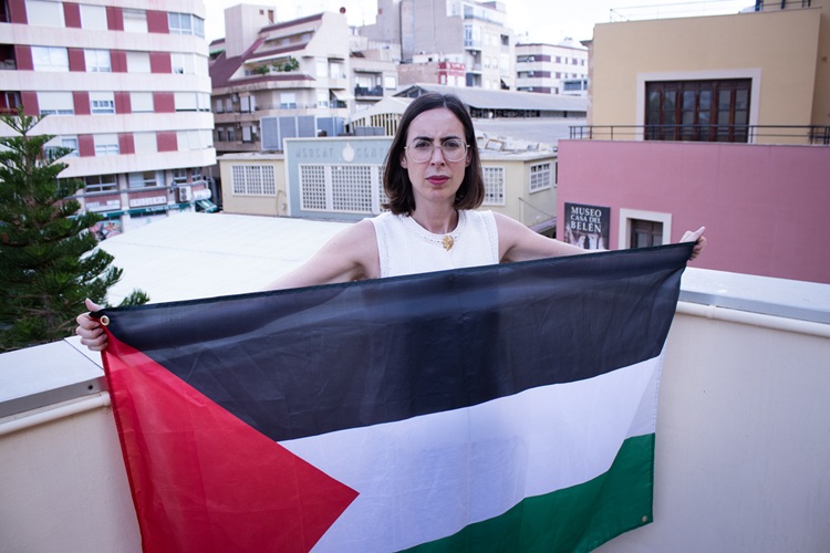 La portaveu del grup municipal de Compromís per Elx, Esther Díez.