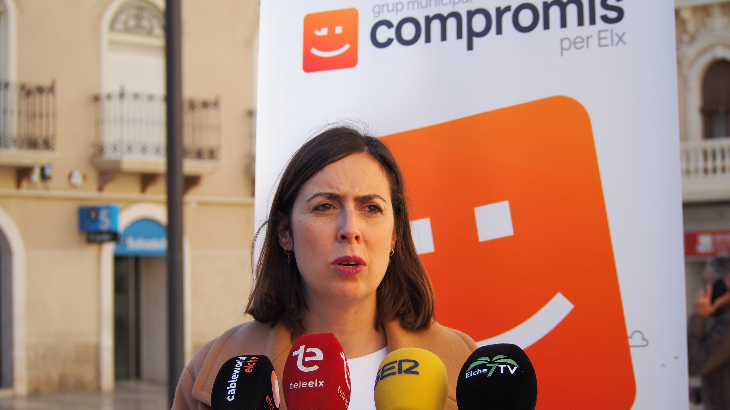 Esther Díez, portaveu del Grupp Municipal de Compromís per Elx.