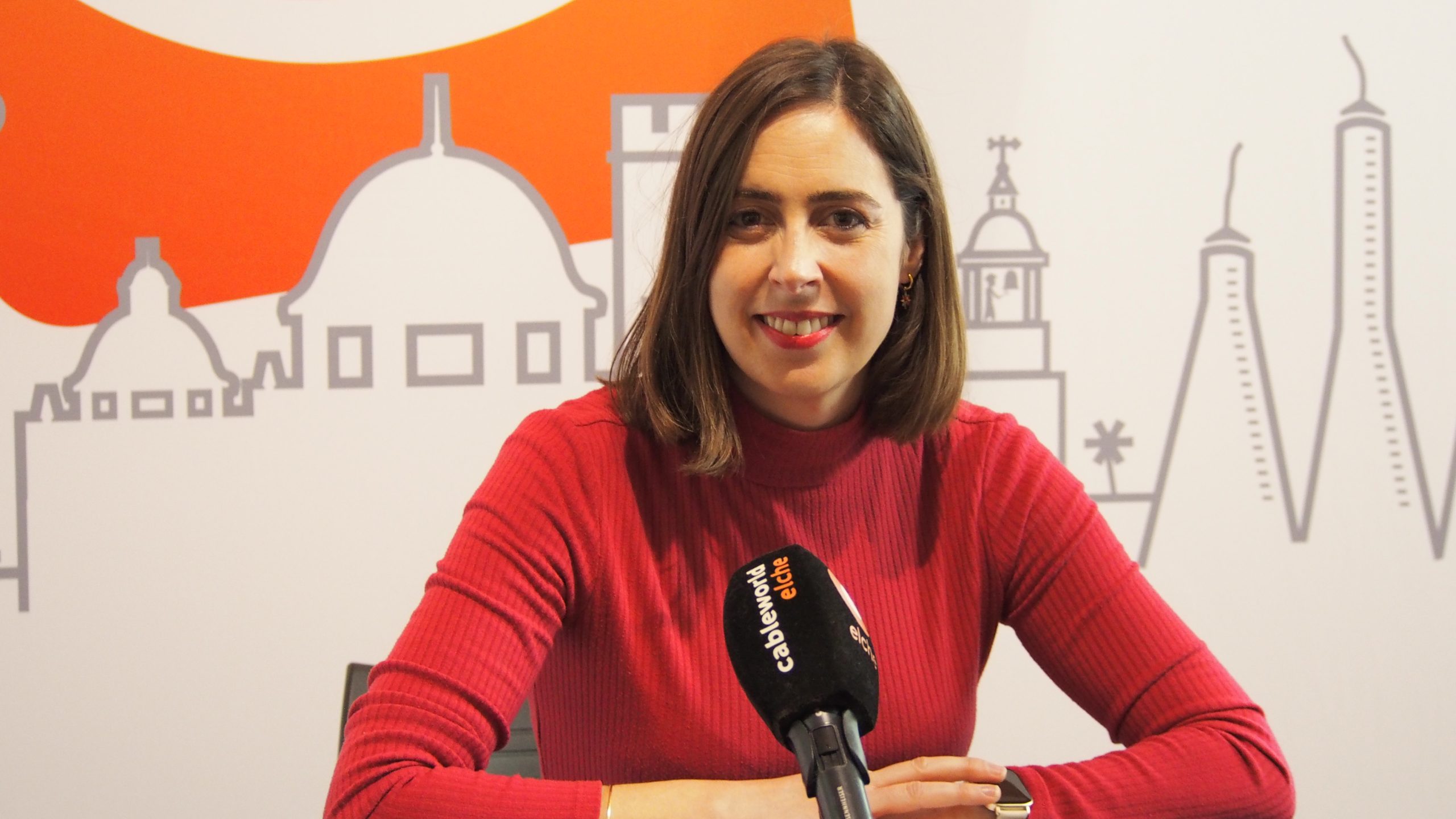 Esther Díez, portaveu del Grup Municipal de Compromís per Elx.