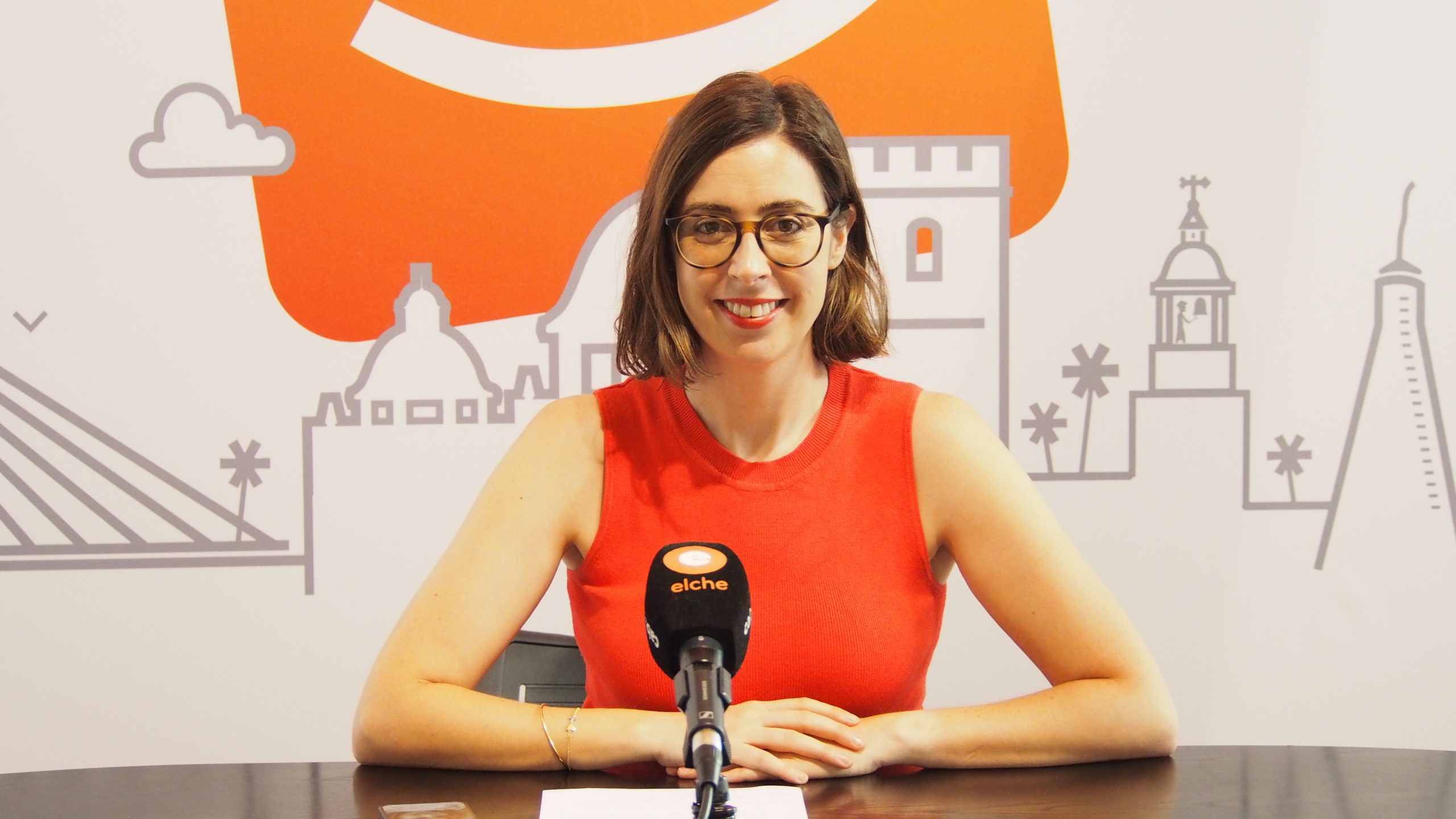 La portaveu del grup municipal de Compromís per Elx, Esther Díez.