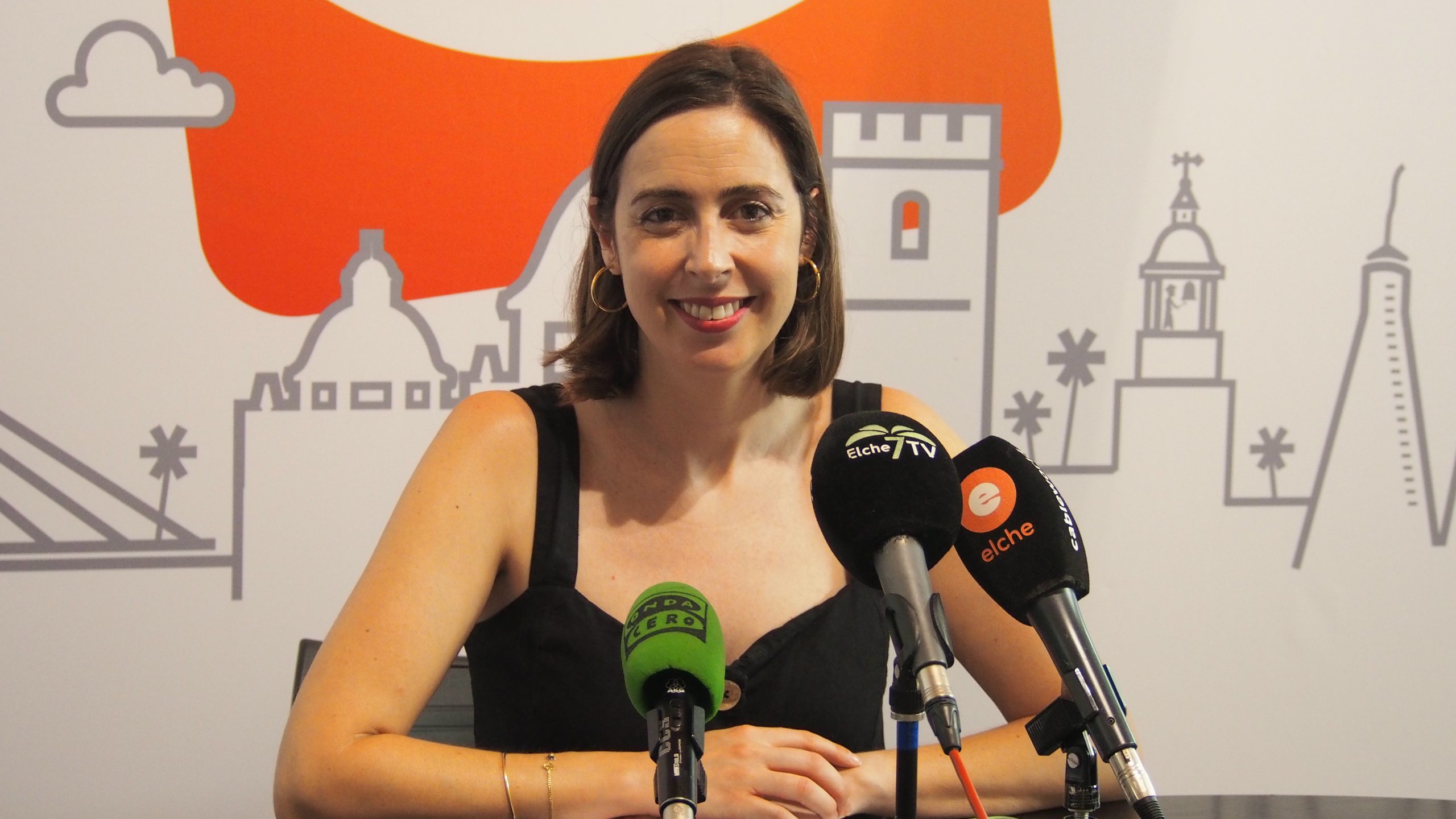 La portaveu del grup municipal de Compromís per Elx, Esther Díez.