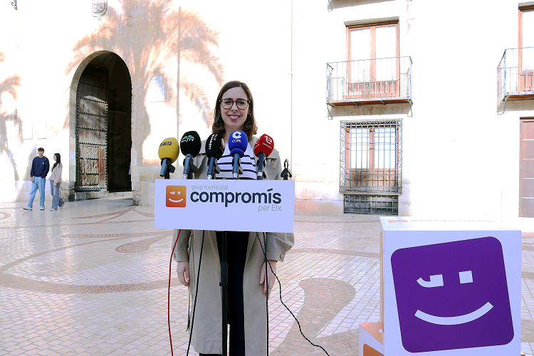 La portaveu del grup municipal de Compromís, Esther Díez.