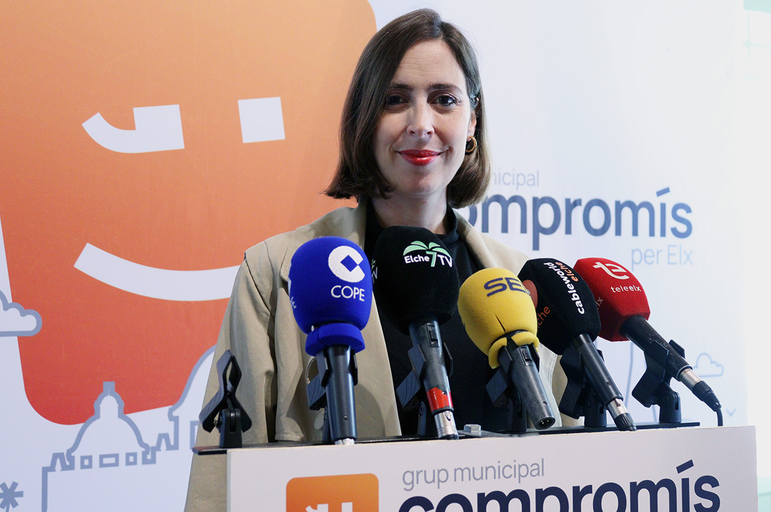 La portaveu del grup municipal de Compromís, Esther Díez.