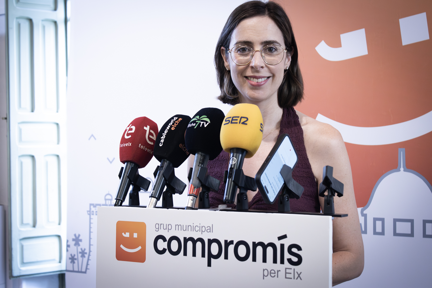 La portaveu del grup municipal Compromís, Esther Díez.